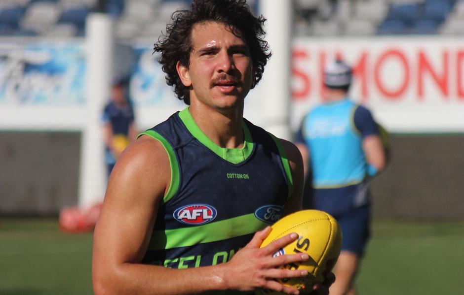 CockatooMainTrainingReturnLead.jpg Cockatoo is back training with the main group. - Geelong Cats,Nakia Cockatoo